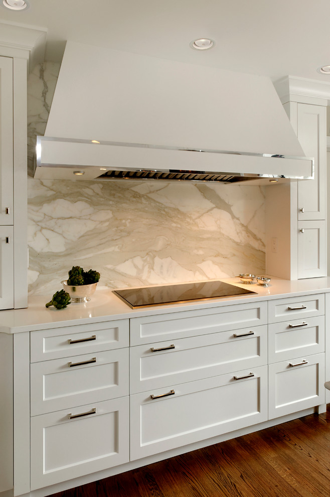 Example of a transitional kitchen design in DC Metro