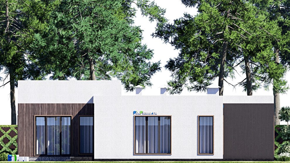 Проект одноэтажного дома 0х19м S213м2 F-17486