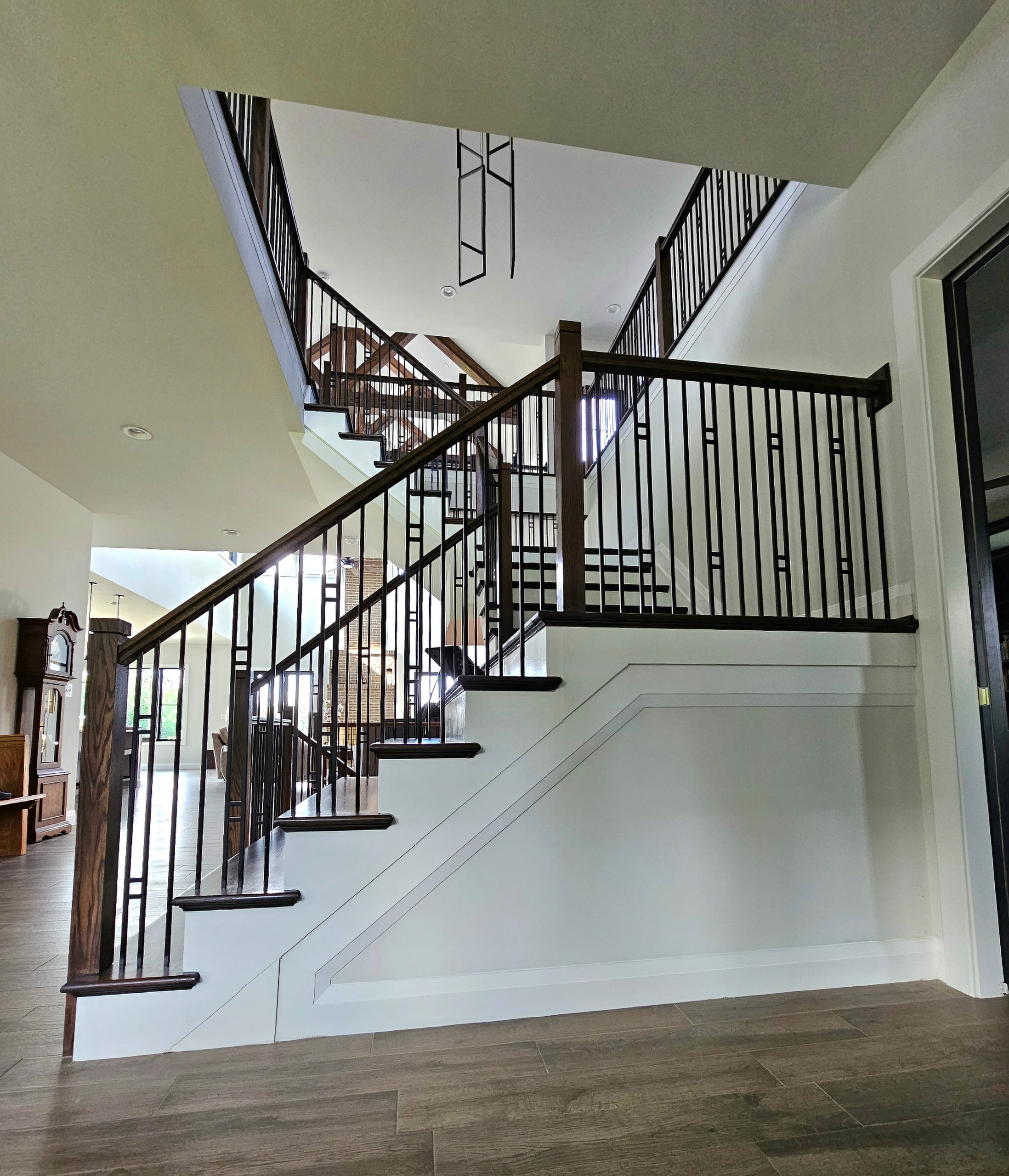 109_Impressive Floating Staircase in Countryside Retreat, Upper Marlboro, MD