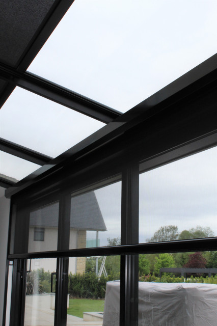 Power Blinds Shape Solar Solution modern-kueche