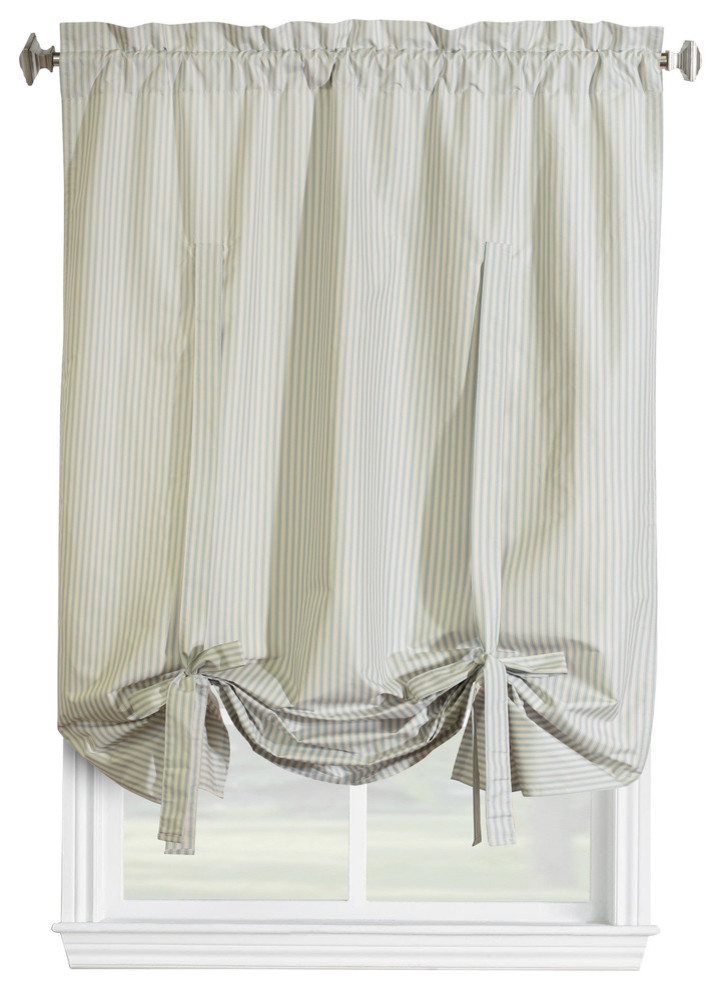 Thermalogic Ticking Stripe Insulated Pole Top Tie Up Panel