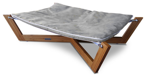 Bambu Cross Hammock, Graphite Gray