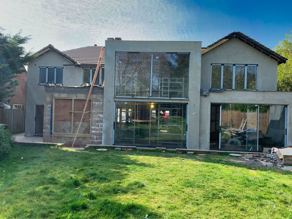 Double storey extension