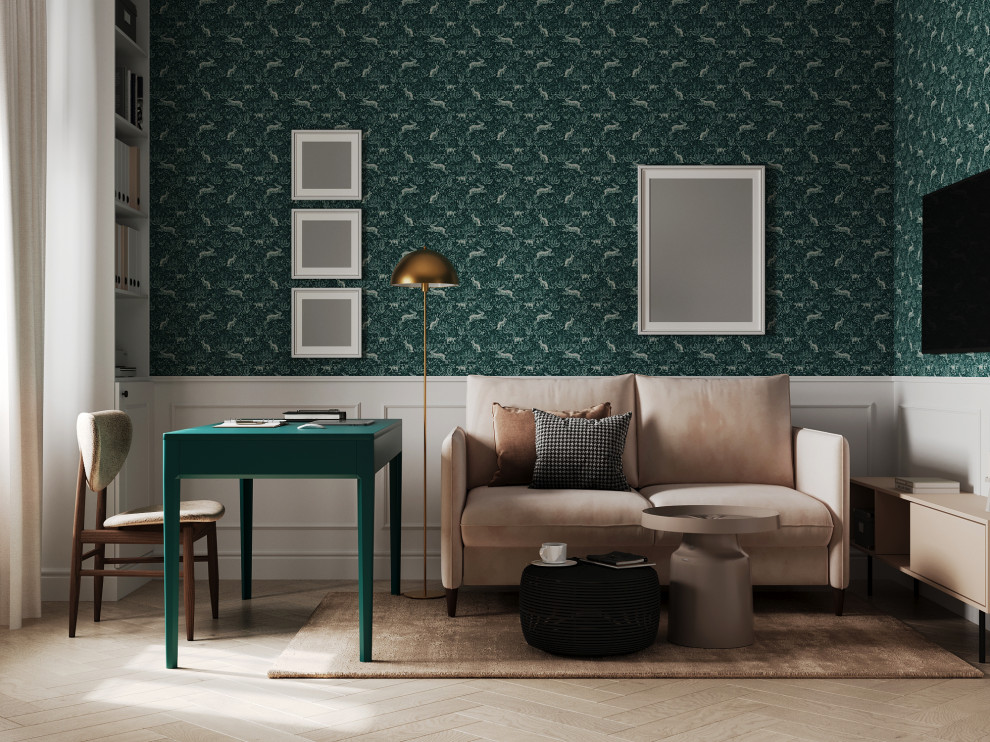 Дом с арочными окнами