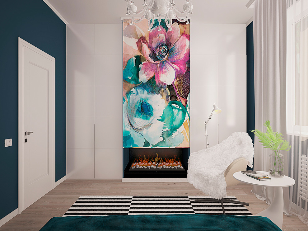 Спальня родителей в таунхаусе Сабурово парк