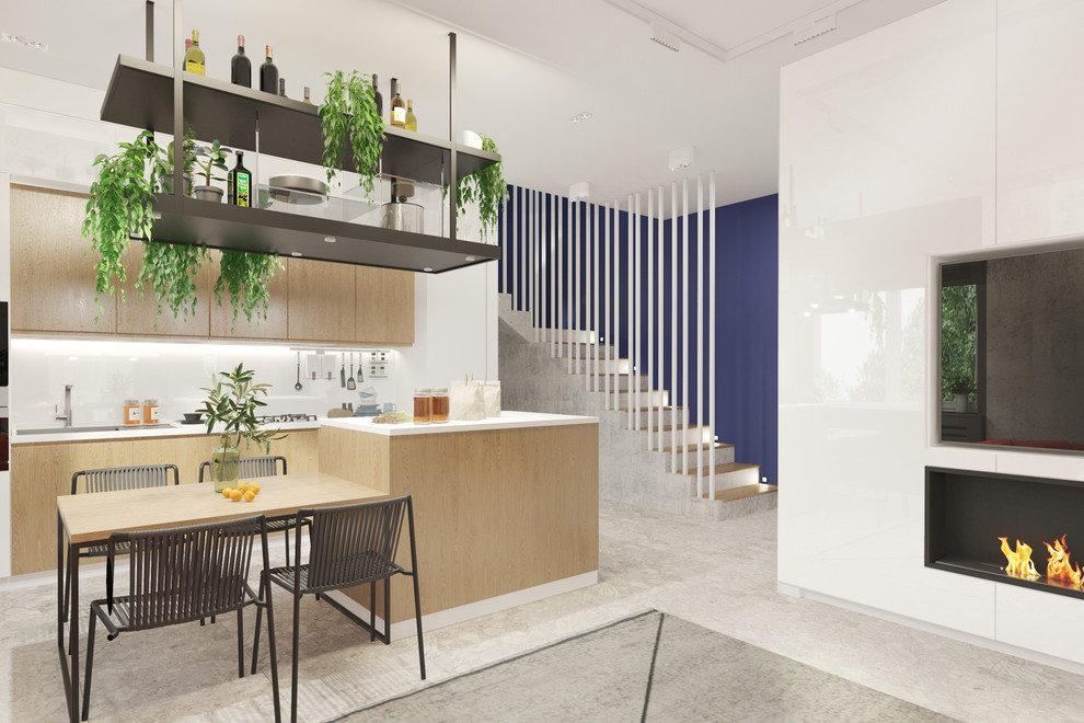 Интерьер таунхауса для молодой пары