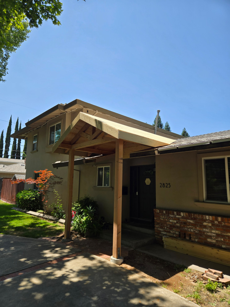 Gabled Entry Addition