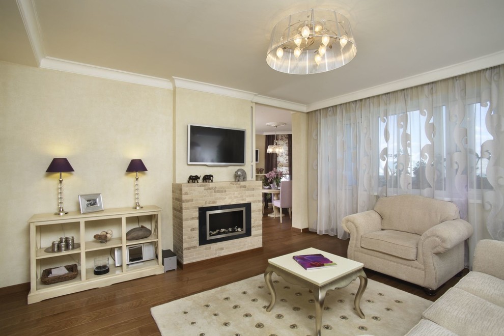 Квартира 78 кв.м. «Сиреневое настроение»