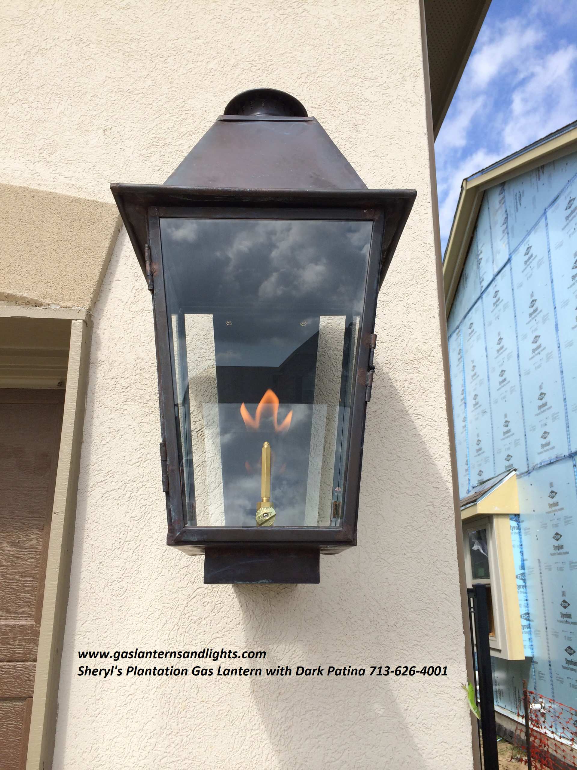 Plantation Style Gas and Electric Lanterns by Sheryl Stringer