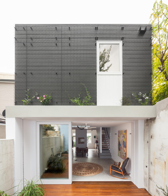House Bruce Alexander contemporaneo-fachada