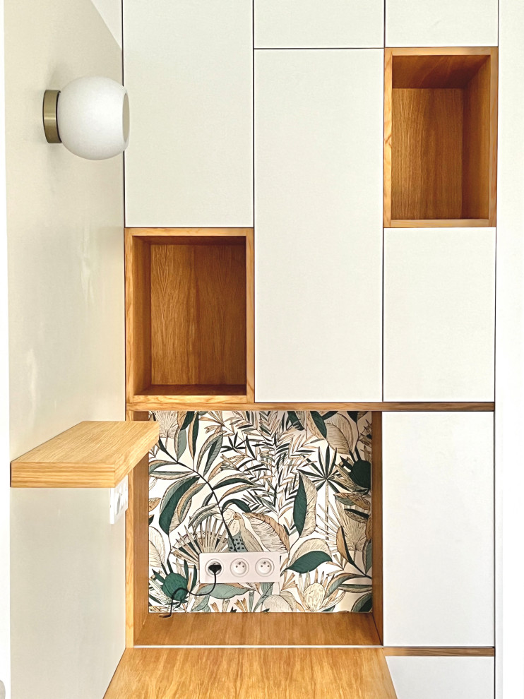 Coin bureau sur-mesure dans chambre parentale
