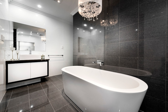 Master Ensuite modern-badezimmer