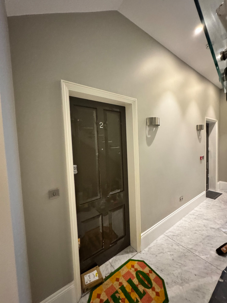 Interior & Exterior refurbishment works of building entrance @ Gloucester Road