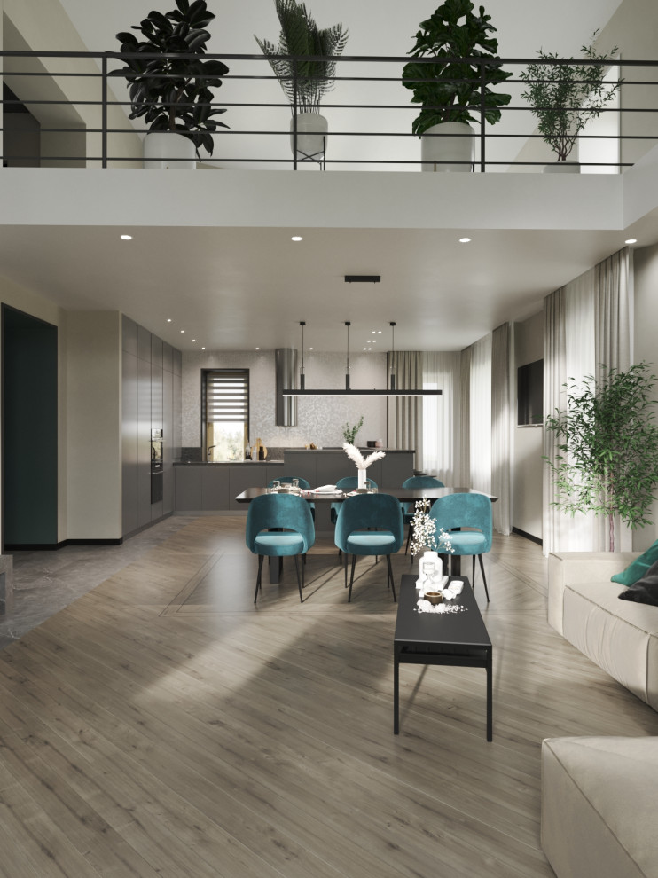 Коттедж 4 этажа