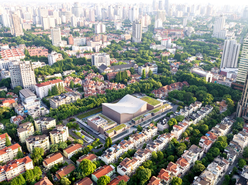 Shanghai Symphony Hall (2008-14) in Shanghai. Photo by Chen Hao