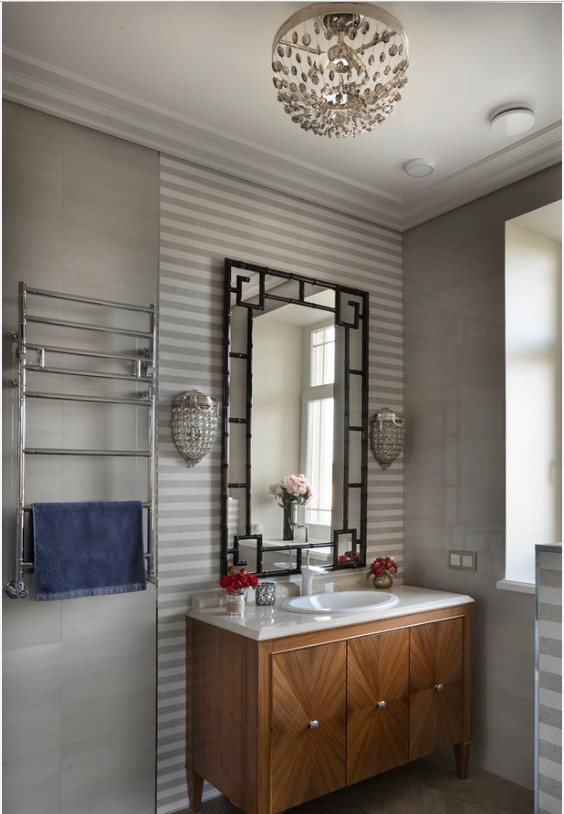 Светильники в ванной комнате