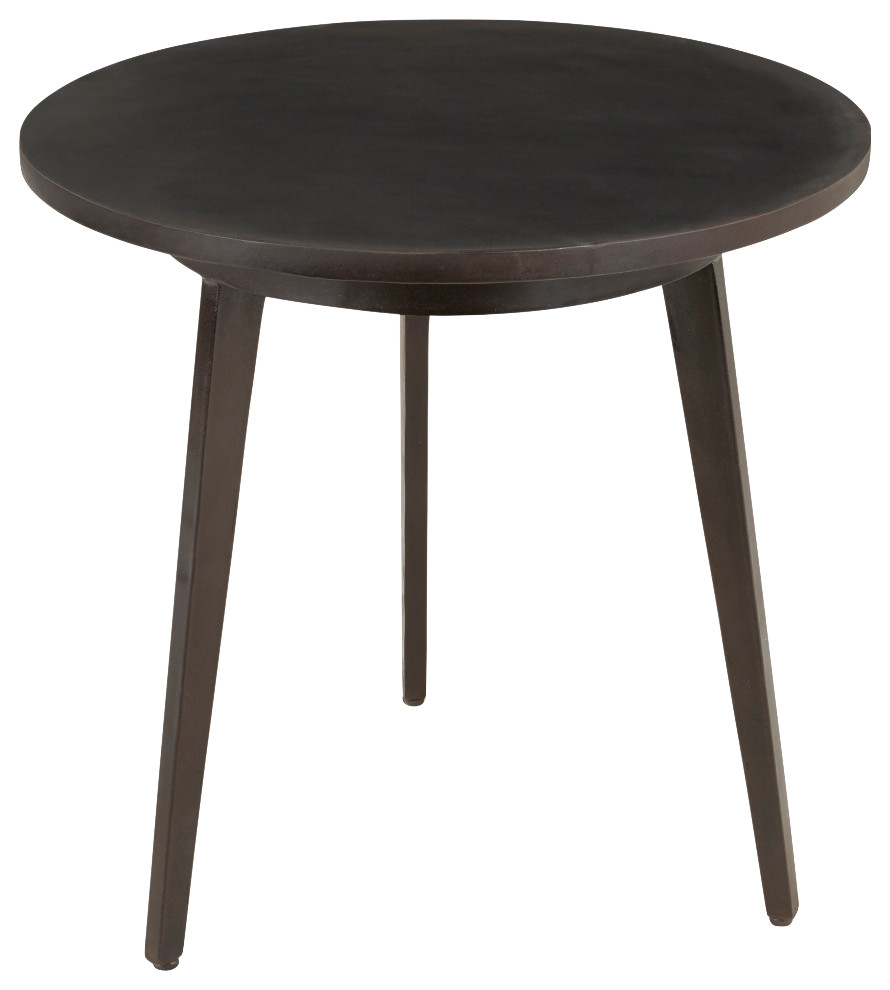 Delilah Side Table, Medium Transitional Side Tables And End Tables
