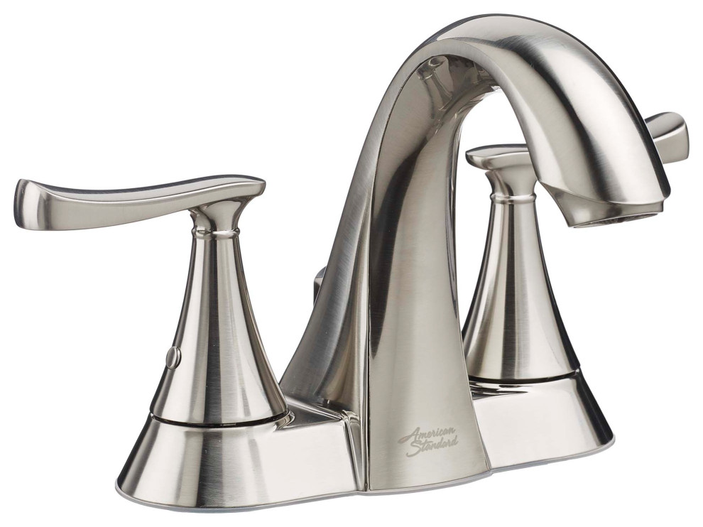 Chatfield Centerset 2Handle Bathroom Faucet Contemporary Bathroom Sink Faucets by