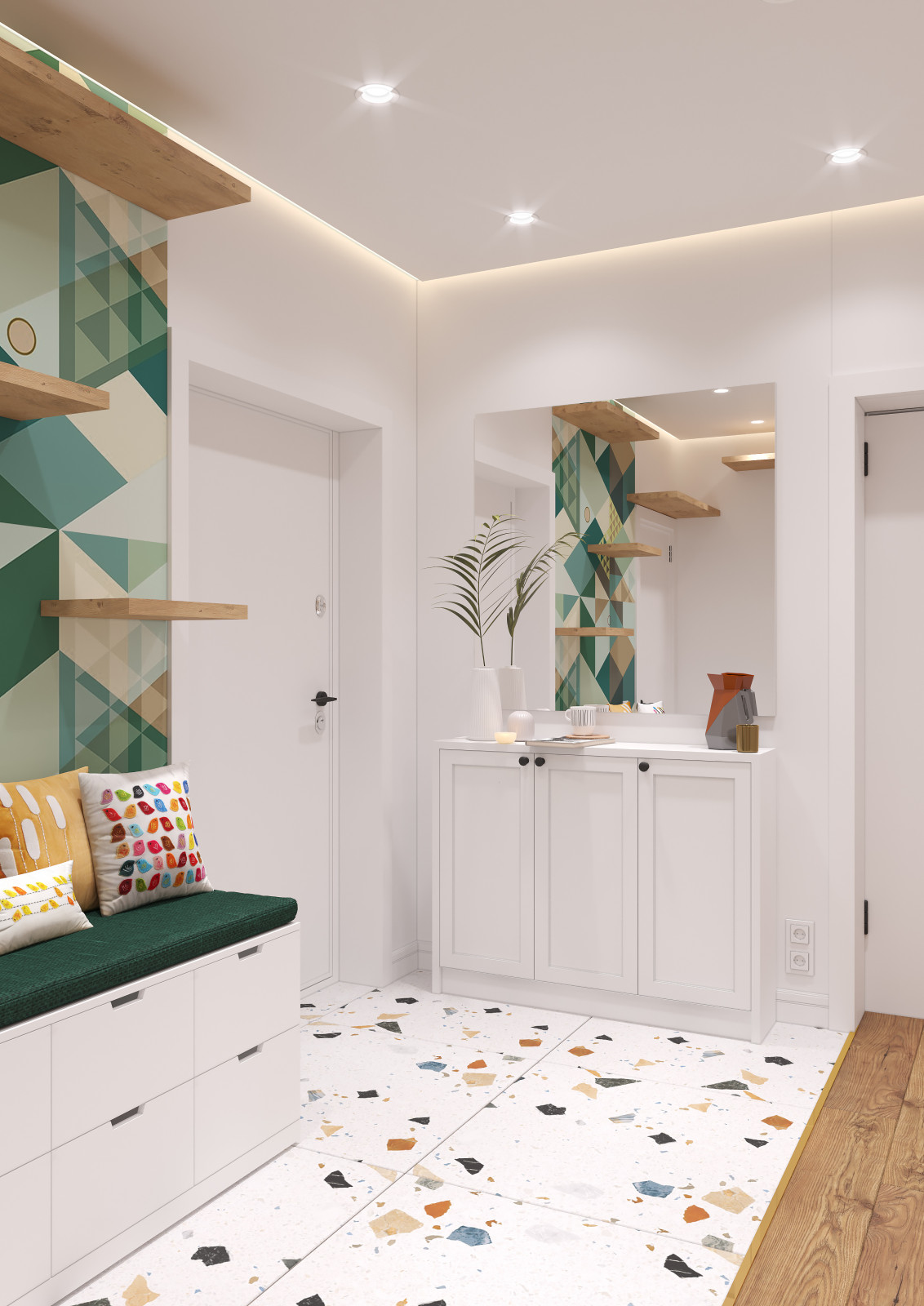 СВЕТЛАЯ КВАРТИРА КРЕАТИВНОЙ ПАРЫ