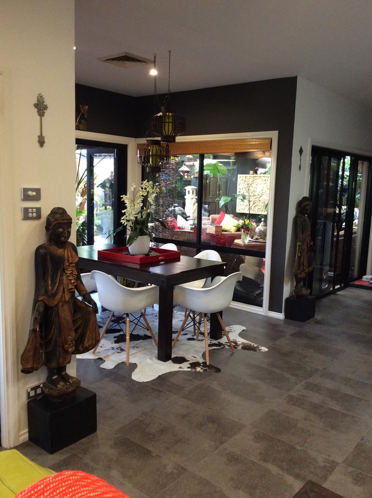 Eclectic home design in Sydney.