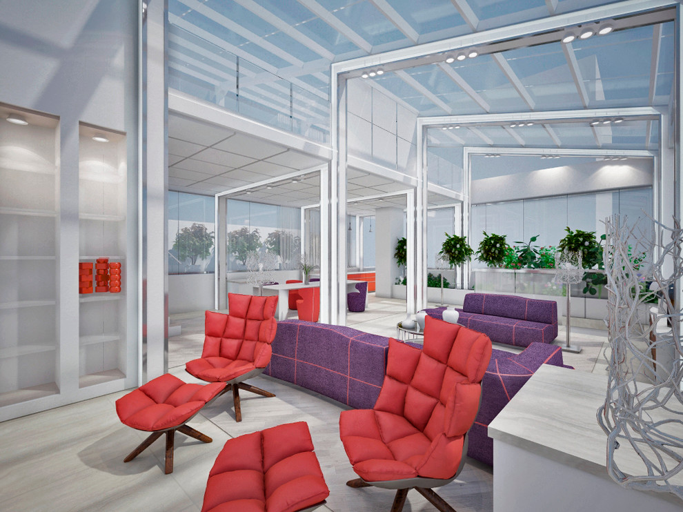 Проект 79 - Интерьер двухуровневой квартиры (12 вариант)