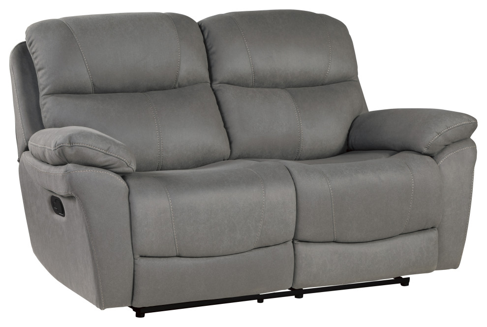 Dimitri Manual Recling Sofa Collection - Transitional - Loveseats - by