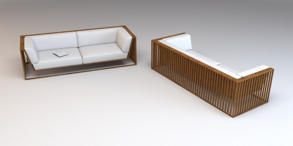 Мебель для загородного дома в Латвии