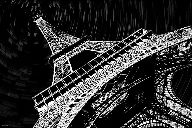 Maxwell Dickson 'Eiffel Tower' Canvas Wall Art