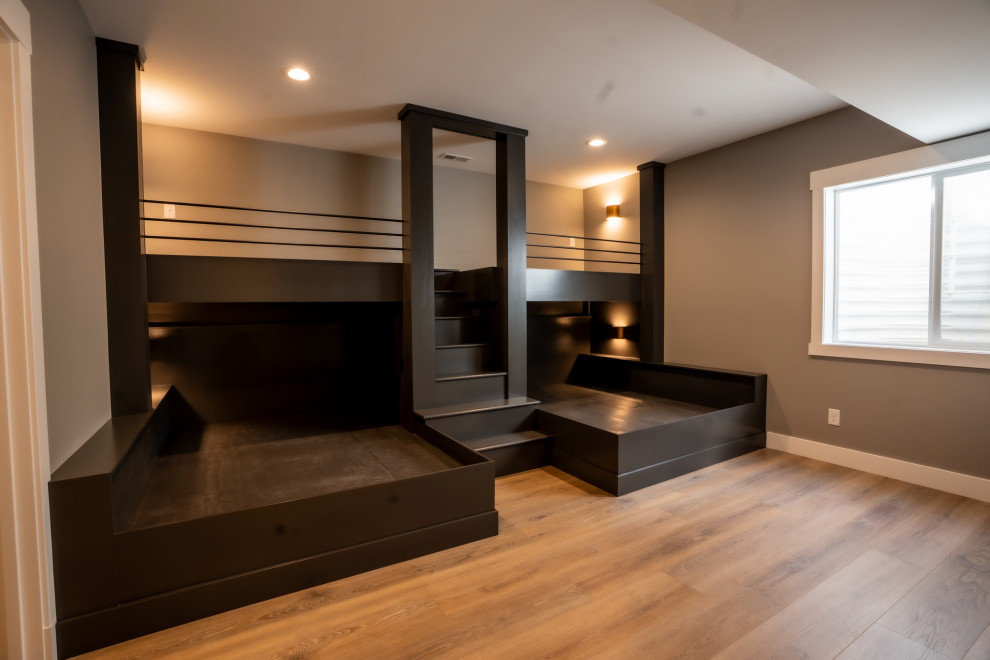 Kids Bedroom Built-in Double Bed