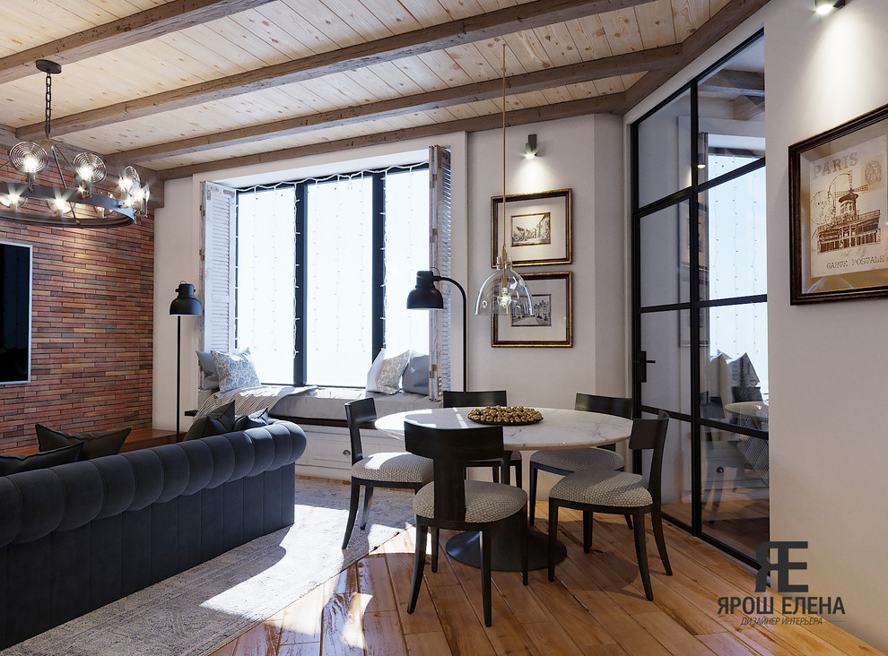 ИНТЕРЬЕР АПАРТАМЕНТОВ В СТИЛЕ LOFT