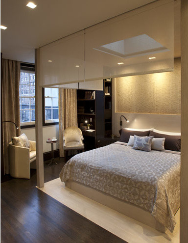 Ultra Modern Master Suite Modern Bedroom New York By