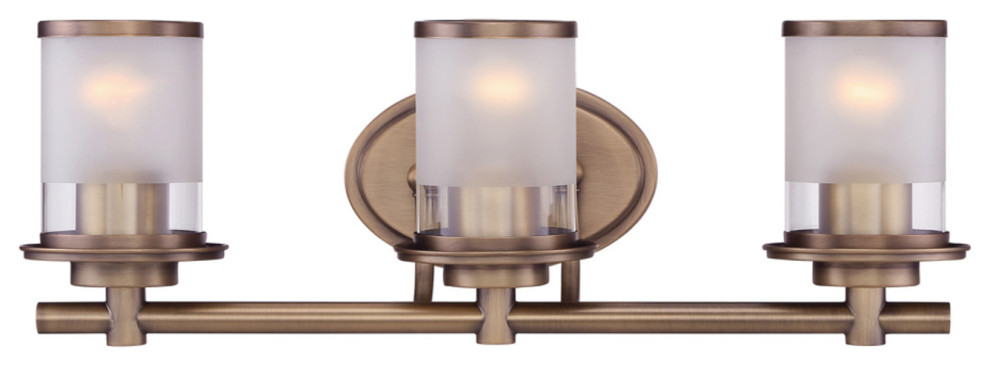 Designers Fountain 6693 Essence 3 Light 23"W Bathroom Vanity - Old Satin Brass