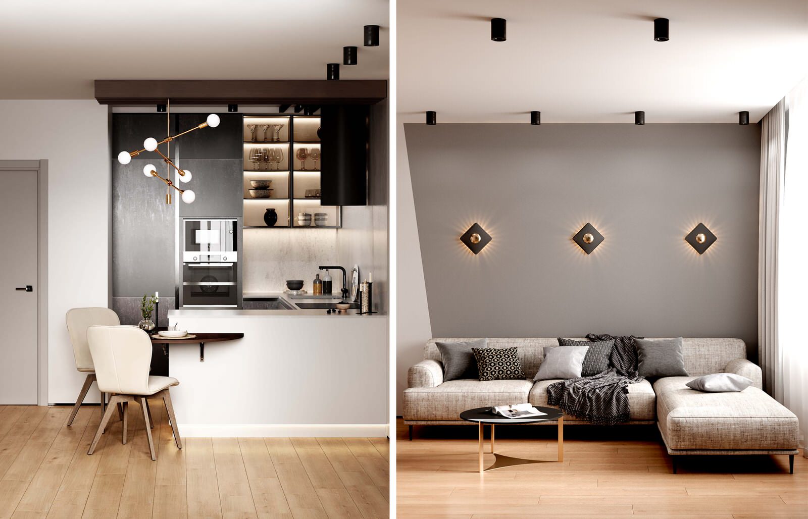 ЖК Царев Сад, 3 комнаты, 80 м²