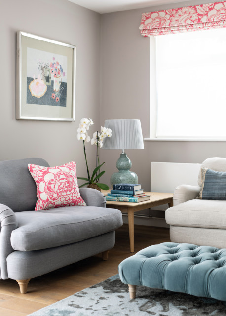 1960's House Renovation trendy-dagligstue