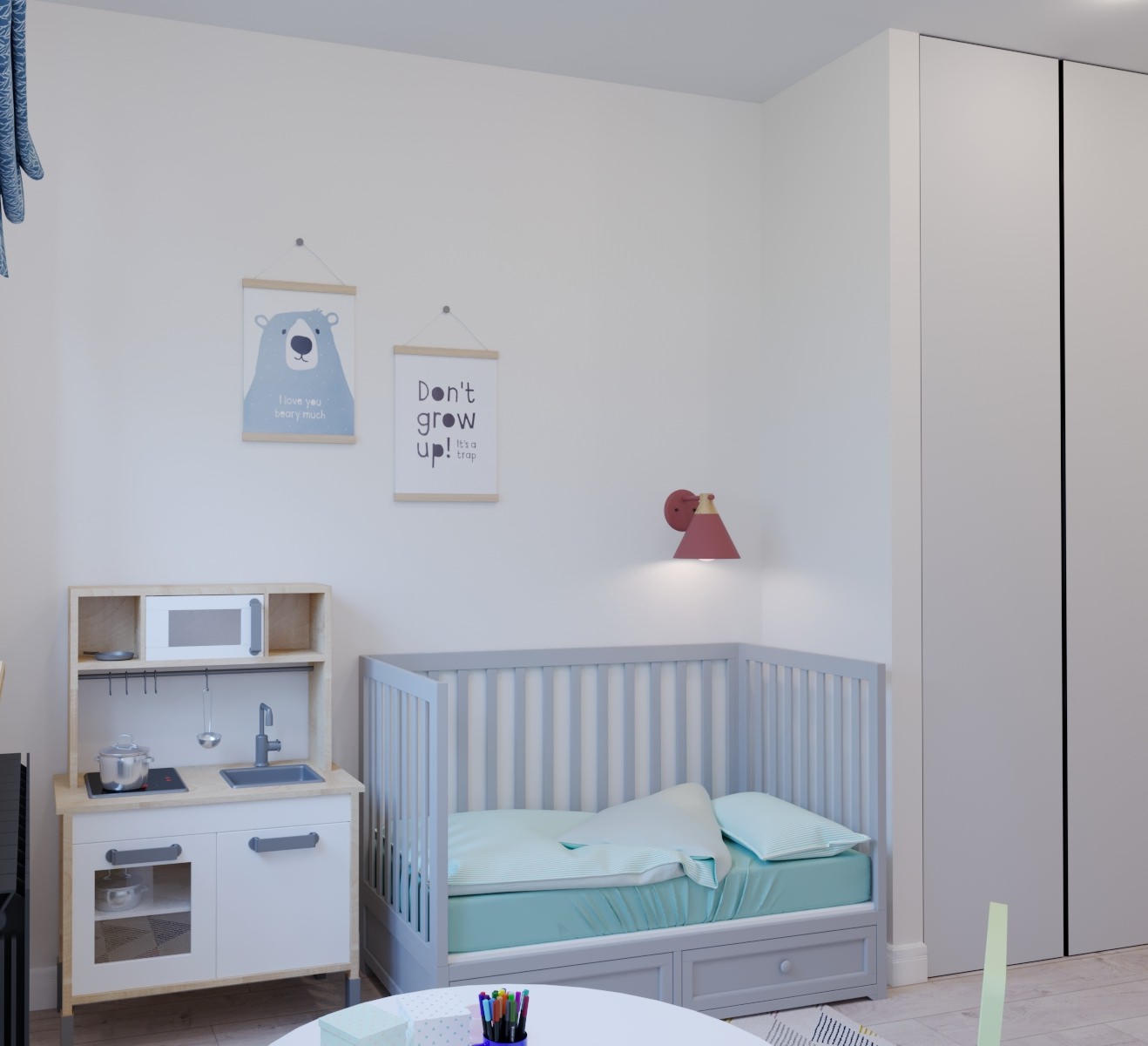 Мини-сканди в центре