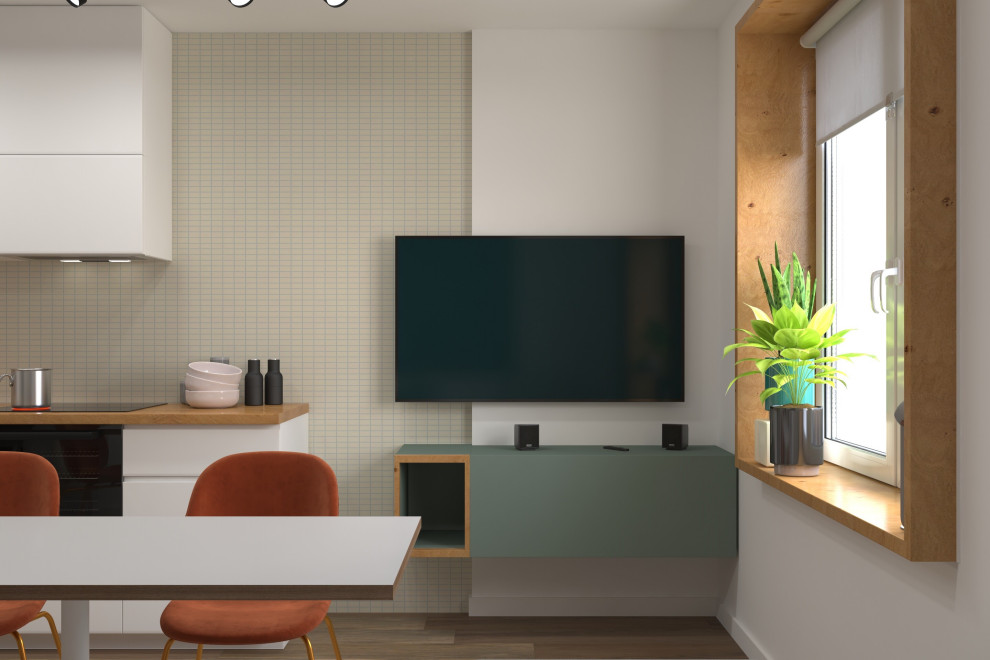 Кухня комбо из ИКЕА и заказной мебели