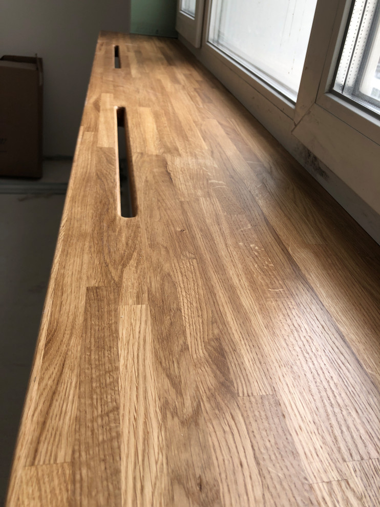 Подоконники из дуба