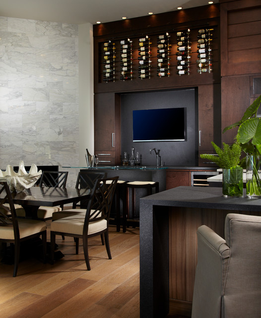 Riverside Haven transitional-dining-room