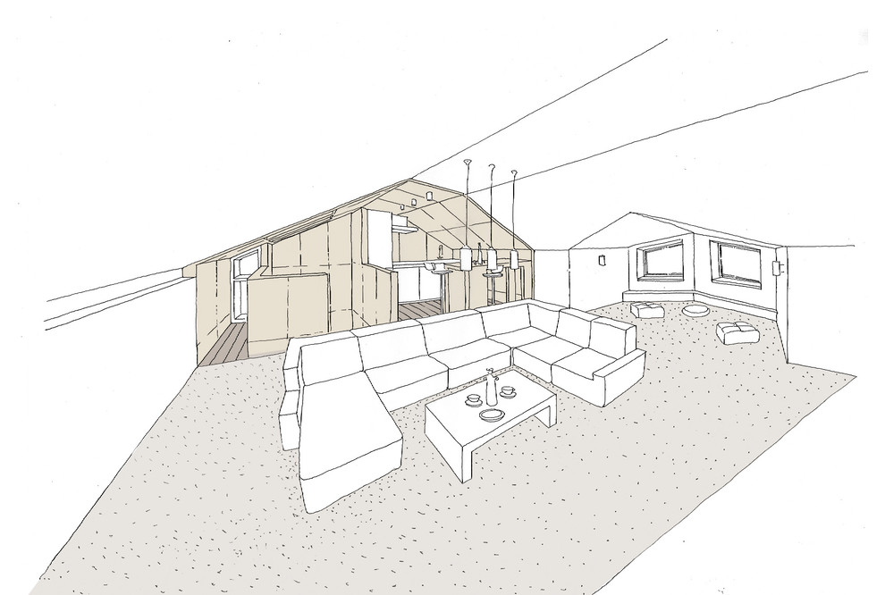 Интерьеры коттеджа в Глаголево парк