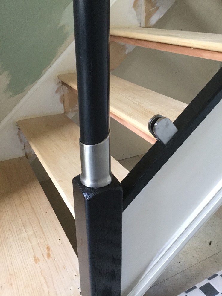 Refurbishment Glass Painted Black
