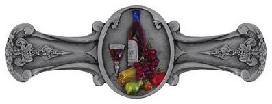 Notting Hill Best Cellar (Wine) Pull - Pewter Hand Tinted