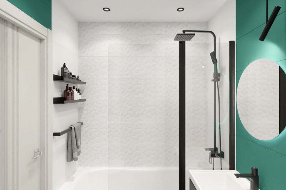 Двухкомнатная квартира 60 м2 в современном стиле в ЖК "Дмитровский Парк"