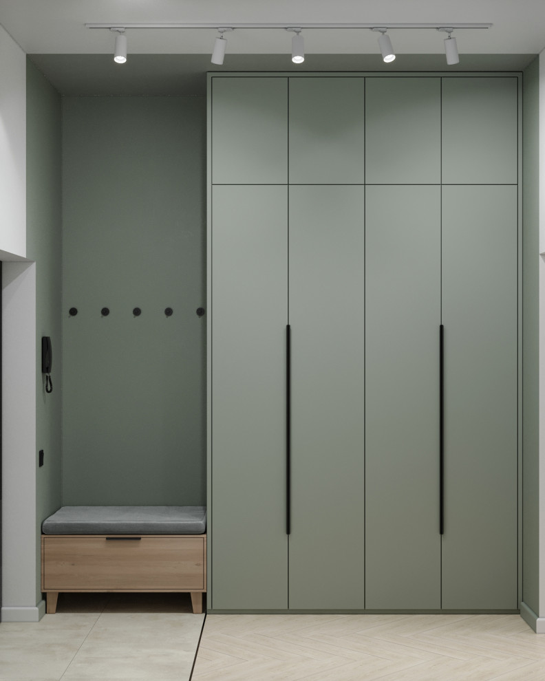 Дизайн-проект квартиры, площадью 59,25 м2, мкр Северный, жк Риф