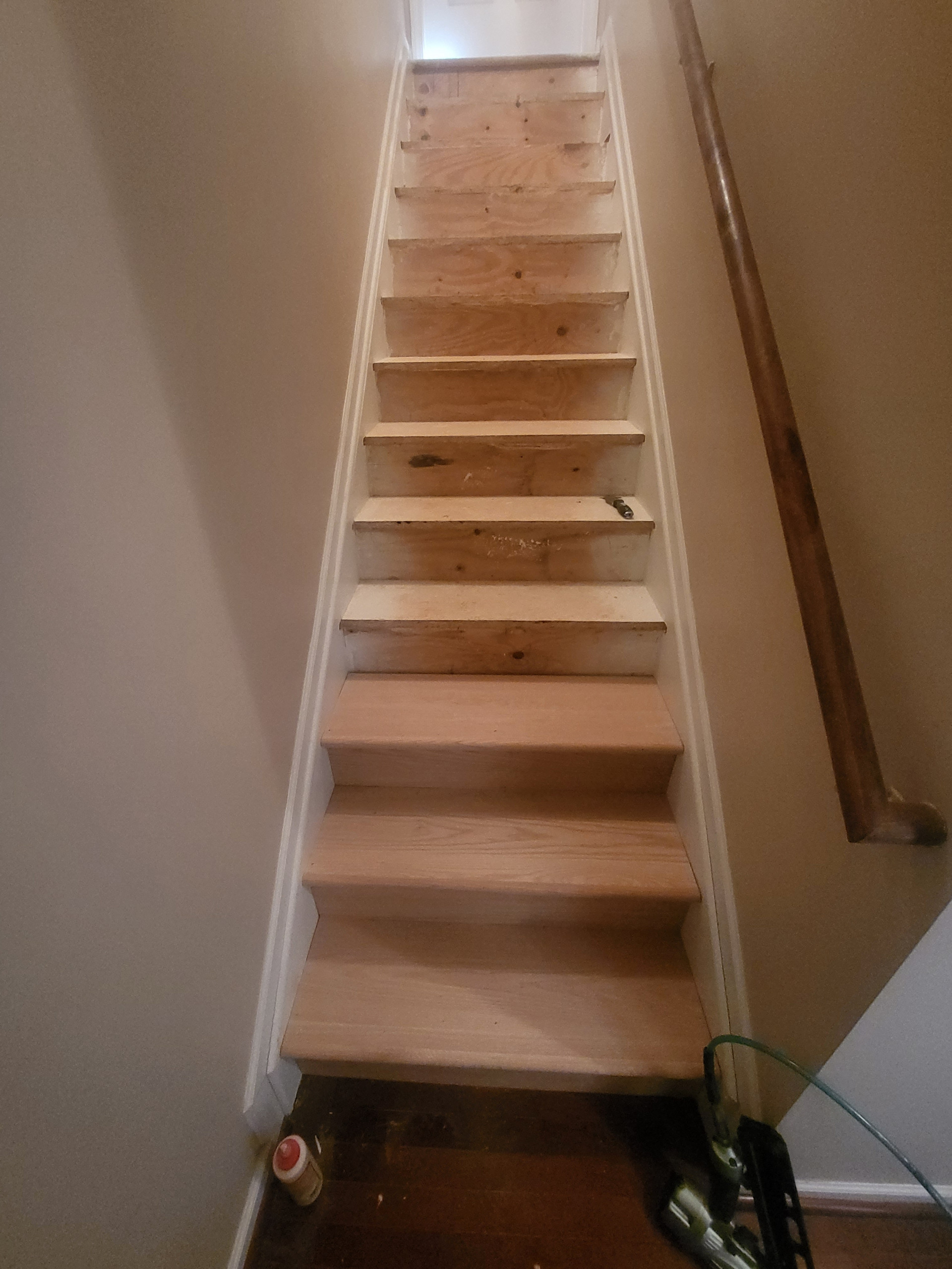 Stairs and Hardwood Install