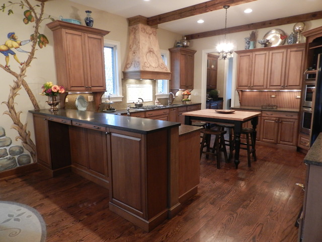 Fun Rustic rustic-kitchen