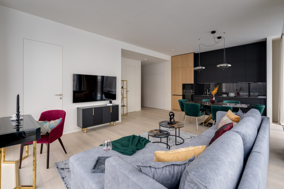 Хоумстейджинг и комплектация квартиры в небоскребе Москва Сити, ЖК Capital Tower