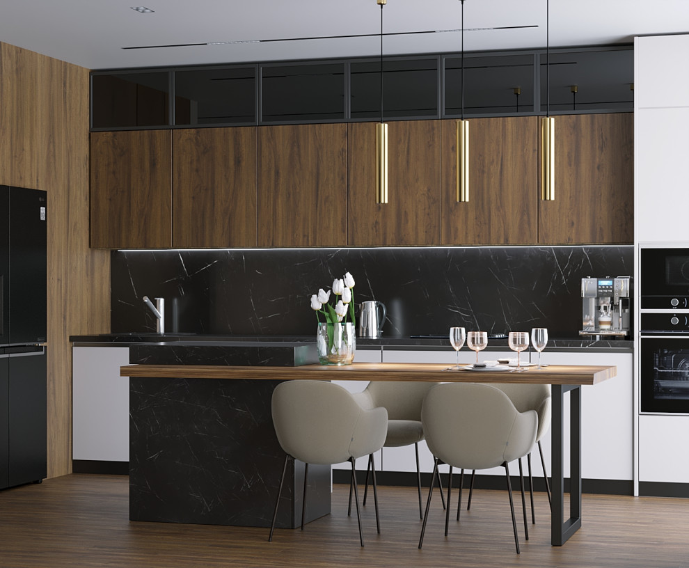 кухня гостиная