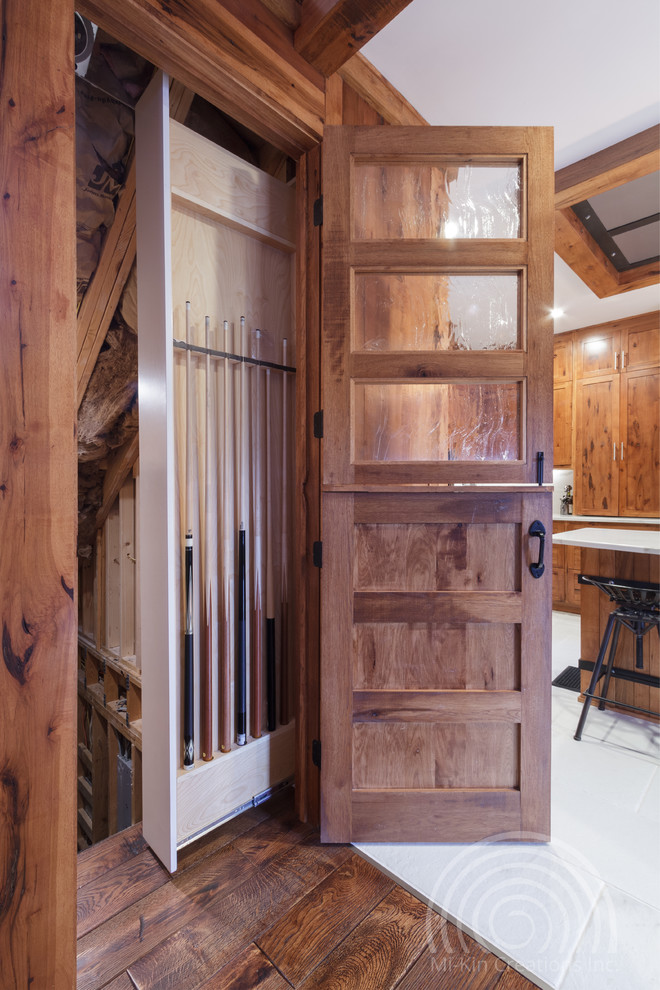 Rustic Hickory Custom Dutch Doors