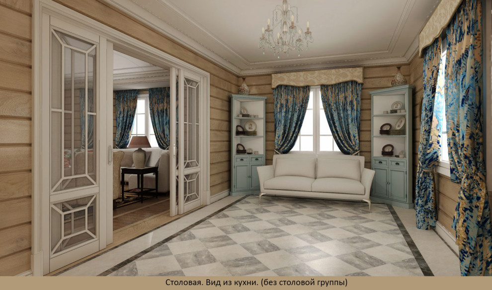 Дом из клееного бруса