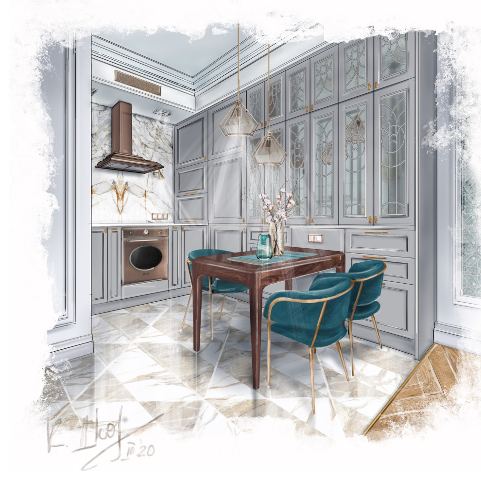 Квартира в Екатеринбурге Arts and Crafts